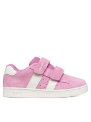 Geox Sneakersy J Eclyper Girl J45LRA 022BC C8241 S Różowy. Czerwone buty sportowe dziewczęce Geox, bez wzorów, ze skóry, bez zapięcia. Za 269.99 zł.