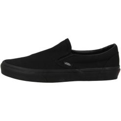 Buty VANS UA CLASSIC SLIP-ON Czarny. Czarne obuwie sportowe damskie Vans, z tkaniny, bez zapięcia. Za 340.95 zł.