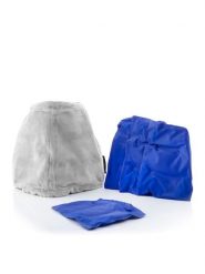 InnovaGoods Czapka żelowa na migrenę - (S)25 x (W)32 x (G)3,5 cm rozmiar: onesize. Niebieskie czapki damskie innovagoods, bez wzorów, z materiału. Za 69.91 zł.