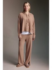 Cotton Candy Sweter w kolorze jasnobrązowym rozmiar: M. Brązowe swetry klasyczne damskie Cotton Candy, m, bez kołnierzyka. Za 157.35 zł.