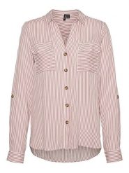 Vero Moda Bluzka "Vmbumpy" w kolorze jasnoróżowym rozmiar: L. Różowe bluzki damskie Vero Moda, l, bez wzorów, z wiskozy, bez kołnierzyka, bez ramiączek. Za 61.60 zł.