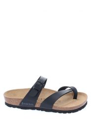 BACKSUN Japonki w kolorze czarnym rozmiar: 41. Czarne klapki damskie Backsun, bez wzorów, z materiału, z otwartym noskiem, bez obcasa, bez zapięcia. Za 117.99 zł.