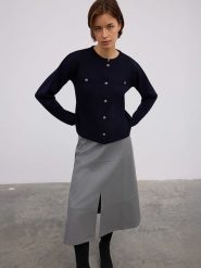 BGN Kardigan w kolorze granatowym rozmiar: 40. Niebieskie kardigany damskie BGN, bez wzorów. Za 144.24 zł.