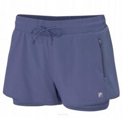 Spodenki tenisowe Fila Shorts Elea. Niebieskie spodenki sportowe damskie Fila, m, bez wzorów, z materiału, tenisowe. Za 215.00 zł.