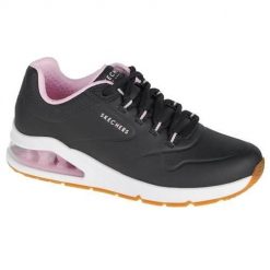 Buty do chodzenia damskie Skechers Uno 2 2ND Best. Czarne obuwie sportowe damskie Skechers, z materiału, bez zapięcia, trekkingowe. Za 448.00 zł.