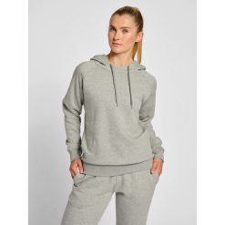 Bluza do piłki ręcznej damska Hummel Red Classic z kapturem. Szare bluzy damskie Hummel, na wiosnę, xs, bez wzorów, z bawełny, z kapturem. Za 216.50 zł.
