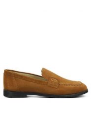 Gant Mokasyny 30573865 Brązowy. Brązowe mokasyny damskie Gant, ze skóry, bez obcasa. Za 399.99 zł.