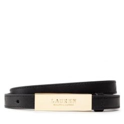 Pasek Damski LAUREN RALPH LAUREN. Czarne paski damskie Lauren Ralph Lauren, bez wzorów. Za 219.99 zł.