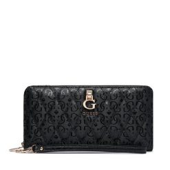 Portfel Guess. Czarne portfele damskie Guess, z aplikacjami. Za 294.99 zł.