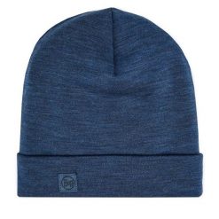 Czapka Buff Merino Heavyweight Beanie. Szare czapki damskie Buff, na zimę, bez wzorów, z wełny. Za 114.99 zł.