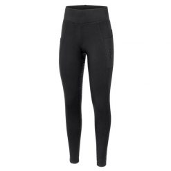 Legginsy jeździeckie damskie EQUESTRIAN QUEEN Harmony zimowe, ocieplane. Czarne legginsy damskie EQUESTRIAN QUEEN, l, bez wzorów, z materiału. Za 299.99 zł.