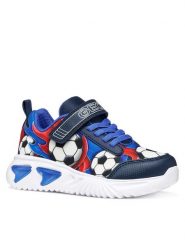 Geox Sneakersy J Assister Boy J45DZB 02ACE C4226 D Niebieski. Niebieskie buty sportowe chłopięce Geox, z materiału, bez zapięcia. Za 269.99 zł.