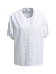 Milano Italy Bluzka w kolorze białym rozmiar: 40. Białe bluzki damskie Milano Italy, bez wzorów, bez kołnierzyka, bez ramiączek. Za 152.99 zł.