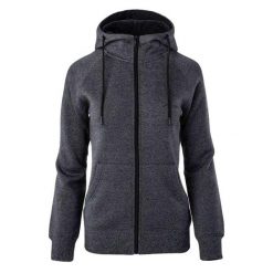 Bluza Polarowa Damska Chiano. Szare bluzy damskie ELBRUS, na zimę, l, bez wzorów, z bawełny, z kapturem. Za 151.17 zł.