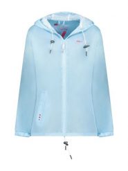 Geographical Norway Kurtka przejściowa w kolorze błękitnym rozmiar: XXL. Niebieskie kurtki damskie Geographical Norway, xxl, bez wzorów, bez kaptura. Za 70.24 zł.