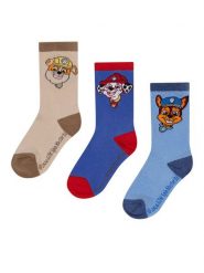 Paw Patrol Skarpety długie ACCCS-AW24-326PAW (3-pack) Kolorowy. Skarpetki chłopięce PAW PATROL, bez wzorów, z bawełny. Za 29.99 zł.