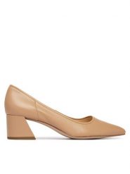 HÖGL Czółenka 1-104500 Brązowy. Brązowe czółenka damskie Högl, bez wzorów, ze skóry, bez obcasa. Za 739.99 zł.