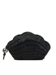 MICHAEL Michael Kors Torebka Shelly 30S6S16C5W Czarny. Czarne torebki wieczorowe damskie MICHAEL Michael Kors, bez wzorów, z syntetyku, bez dodatków. Za 949.99 zł.