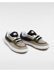 Vans Skórzane sneakersy w kolorze beżowo-oliwkowym rozmiar: 36. Brązowe obuwie sportowe damskie Vans, bez zapięcia. Za 193.45 zł.