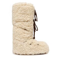Śniegowce Moon Boot. Brązowe śniegowce damskie Moon Boot. Za 1,499.00 zł.
