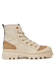 Aeronautica Militare Sneakersy 251SC305DCT354 Beżowy. Brązowe obuwie sportowe damskie Aeronautica Militare, ze skóry, bez zapięcia. Za 579.99 zł.