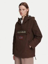 Napapijri Kurtka anorak Rainforest W Pkt 4 NP0A4GM6 Brązowy Regular Fit. Brązowe kurtki damskie Napapijri, s, bez wzorów, z syntetyku, bez kaptura. Za 1,149.00 zł.