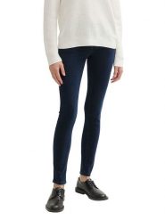 Tom Tailor Dżinsy - Skinny fit - w kolorze granatowym rozmiar: W28/L32. Niebieskie jeansy damskie Tom Tailor, z podwyższonym stanem. Za 83.62 zł.