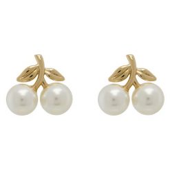 Kolczyki Coach. Żółte kolczyki damskie Coach, złote. Za 249.99 zł.