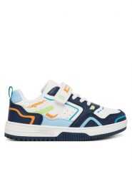 Primigi Sneakersy AVANT 1460322 Biały. Białe buty sportowe chłopięce Primigi, ze skóry, bez zapięcia. Za 189.99 zł.