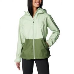 Kurtka uniwersalna damska Columbia Inner Limits Iii. Zielone kurtki damskie Columbia, m, bez wzorów, z syntetyku, z kapturem. Za 429.00 zł.