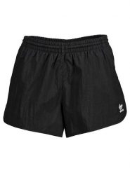 Adidas Szorty sportowe "3 Stripes" w kolorze czarnym rozmiar: 36. Czarne spodenki sportowe damskie Adidas, bez wzorów, z materiału, outdoorowe. Za 109.78 zł.
