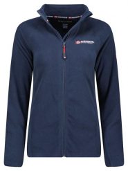 ANAPURNA Kurtka polarowa "Tonneau" w kolorze granatowym rozmiar: M. Niebieskie kurtki damskie ANAPURNA, m, bez wzorów, z polaru, bez kaptura. Za 56.99 zł.