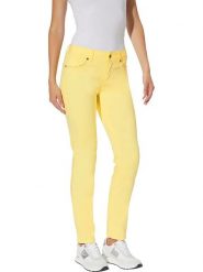 Heine Dżinsy - Slim fit - w kolorze żółtym rozmiar: 40. Żółte jeansy damskie Heine. Za 188.85 zł.