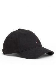 Tommy Hilfiger Czapka z daszkiem Th Flag Soft 6 Panel AW0AW17781 Czarny. Czarne czapki z daszkiem damskie Tommy Hilfiger, bez wzorów, z bawełny. Za 149.99 zł.