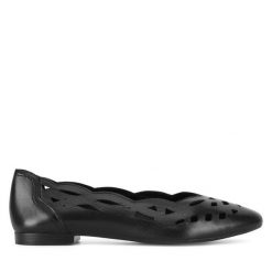 Baleriny Lasocki. Czarne balerinki damskie Lasocki, bez wzorów. Za 169.99 zł.