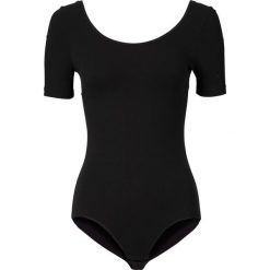 Body z krótkim rękawem, z bawełny. Białe body i gorsety bonprix, bez wzorów, z bawełny. Za 67.99 zł.