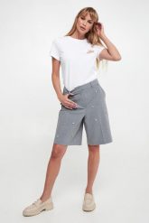 Bermudy damskie TWINSET ACTITUDE. Szorty damskie Twinset Milano, bez wzorów. W wyprzedaży za 564.85 zł.