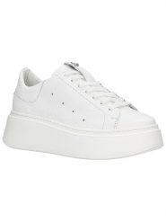 Wojas Skórzane sneakersy w kolorze białym rozmiar: 36. Białe obuwie sportowe damskie Wojas, bez zapięcia. Za 300.78 zł.