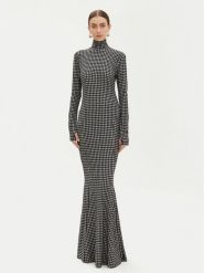 NORMA KAMALI Sukienka wieczorowa KK3243PL251657 Szary Slim Fit. Szare sukienki damskie Norma Kamali, bez wzorów, z syntetyku, wizytowe, bez ramiączek. Za 1,189.00 zł.