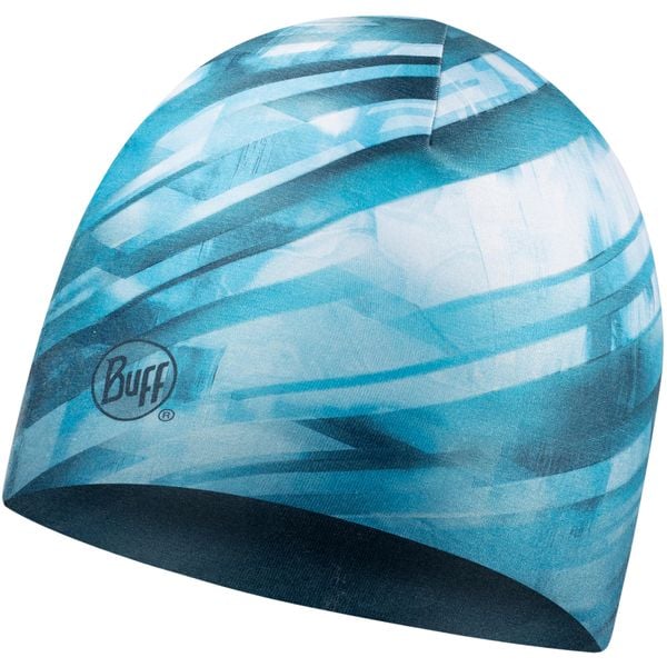 Czapka BUFF THERMONET® BEANIE TONSU AQUA. Niebieskie czapki damskie Buff, bez wzorów. W wyprzedaży za 53.96 zł.