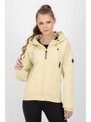 Alife and kickin Bluza "TwiggyAK" w kolorze żółtym rozmiar: S. Żółte bluzy damskie Alife and Kickin, s, bez wzorów, z bawełny, bez kaptura. Za 143.56 zł.