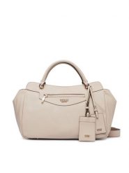 Guess Torebka Antonia HWBG21 83060 Kremowy. Białe kuferki damskie Guess, ze skóry, bez dodatków. Za 674.99 zł.