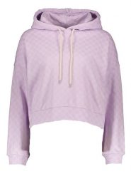 GAP Bluza w kolorze lawendowym rozmiar: XXL. Różowe bluzy damskie GAP, xxl, bez wzorów, z bawełny, z kapturem. Za 57.06 zł.