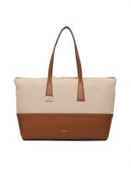 Furla Torebka Olivia LWB01940 BX3542 CN TCO00 Beżowy. Brązowe torebki klasyczne damskie Furla, z materiału, bez dodatków. Za 1,479.00 zł.