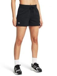 Under Armour Szorty dresowe "Rival" w kolorze czarnym rozmiar: S. Czarne szorty damskie Under Armour, bez wzorów, z dresówki. Za 104.99 zł.
