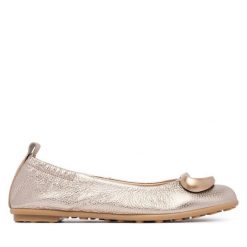 Baleriny Hispanitas. Żółte balerinki damskie Hispanitas, bez wzorów. Za 479.99 zł.