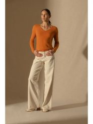 Perfect Cashmere Kaszmirowy sweter w kolorze pomarańczowym rozmiar: S. Pomarańczowe swetry klasyczne damskie Perfect Cashmere, s, z kaszmiru, bez kołnierzyka. Za 326.99 zł.