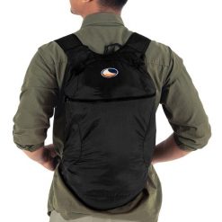 Plecak turystyczny kompaktowy Ticket to the Moon Backpack Plus 25l. Czarne plecaki TICKET TO THE MOON, bez wzorów. Za 169.35 zł.