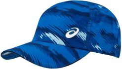 Czapka z daszkiem ASICS GRAPHIC PERFORMANCE CAP 3043A068-400. Niebieskie czapki z daszkiem damskie Asics, bez wzorów, z poliesteru. Za 90.00 zł.
