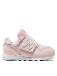 New Balance Sneakersy NW574MSE Różowy. Czerwone buty sportowe dziewczęce New Balance, ze skóry, bez zapięcia. Za 299.99 zł.